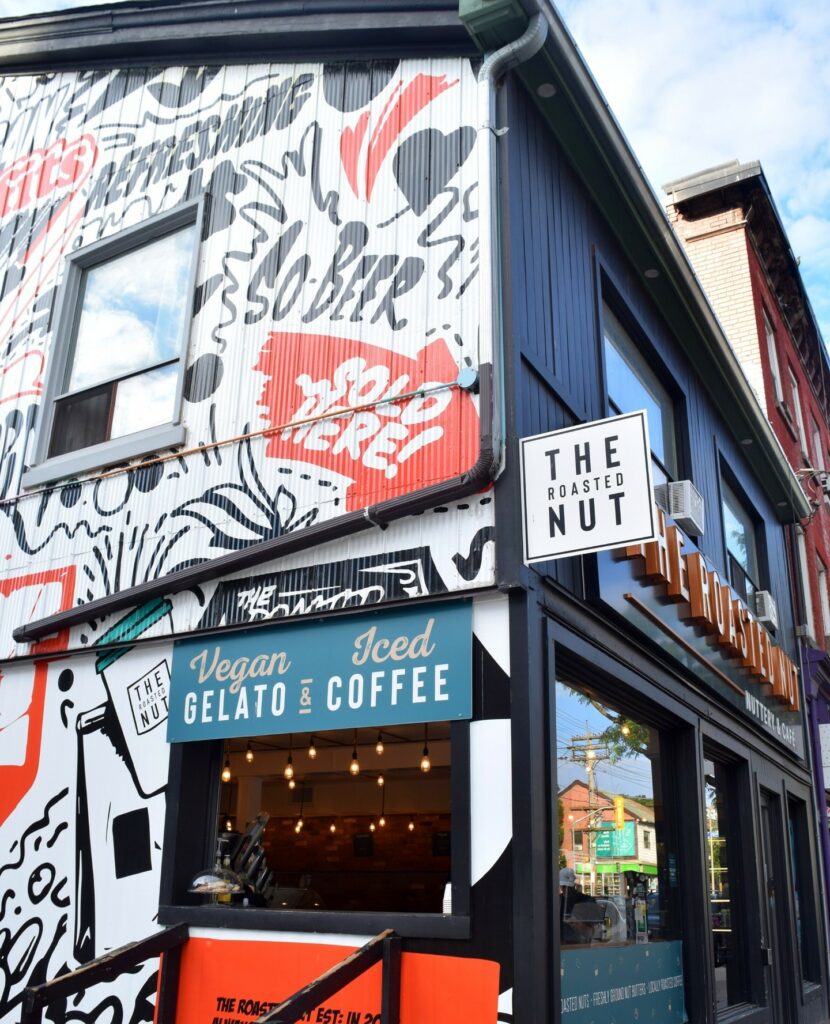 The Roasted Nut located on Queen Street West.